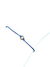 Load image into Gallery viewer, Zamak heart featured on custom lavender cord