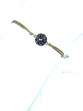 Load image into Gallery viewer, Sterling silver burst featured in khaki (mona)