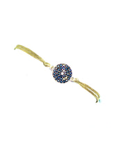Load image into Gallery viewer, Sterling silver burst featured in khaki (mona)