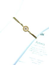 Load image into Gallery viewer, Yellow gold vermeil circle featured in khaki (mona)