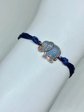 Load image into Gallery viewer, Rose gold vermeil featured in blue