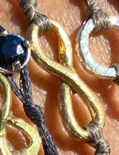 Load image into Gallery viewer, Filakia: Sterling Silver Greek Friendship Cord Bracelet