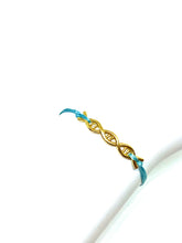 Load image into Gallery viewer, Genetiki: Sterling Silver, Greek Friendship Cord Bracelet