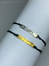 Load image into Gallery viewer, Sterling silver featured in black (top) and Yellow gold vermeil featured in black (bottom)