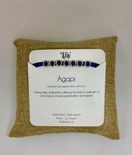 Load image into Gallery viewer, Sterling silver featured in navy, single wrap