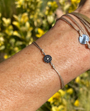 Load image into Gallery viewer, Sterling silver mini burst featured in khaki (mona)