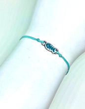 Load image into Gallery viewer, Paezo: Zamak Fish Greek Friendship Cord Bracelet