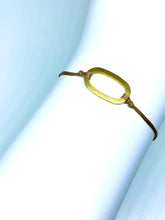 Load image into Gallery viewer, Paezo: Zamak or Brass Oval Ring Greek Friendship Cord Bracelet