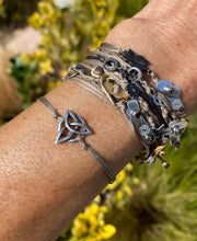 Load image into Gallery viewer, Sterling silver featured in taupe