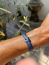 Load image into Gallery viewer, Sterling silver featured in blue