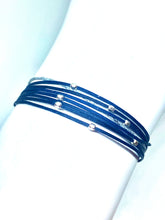Load image into Gallery viewer, Sterling silver featured in navy