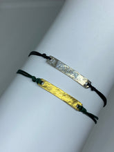 Load image into Gallery viewer, Sterling silver featured in black (top) and Yellow gold vermeil featured in black (bottom)