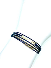 Load image into Gallery viewer, Sterling silver featured in navy