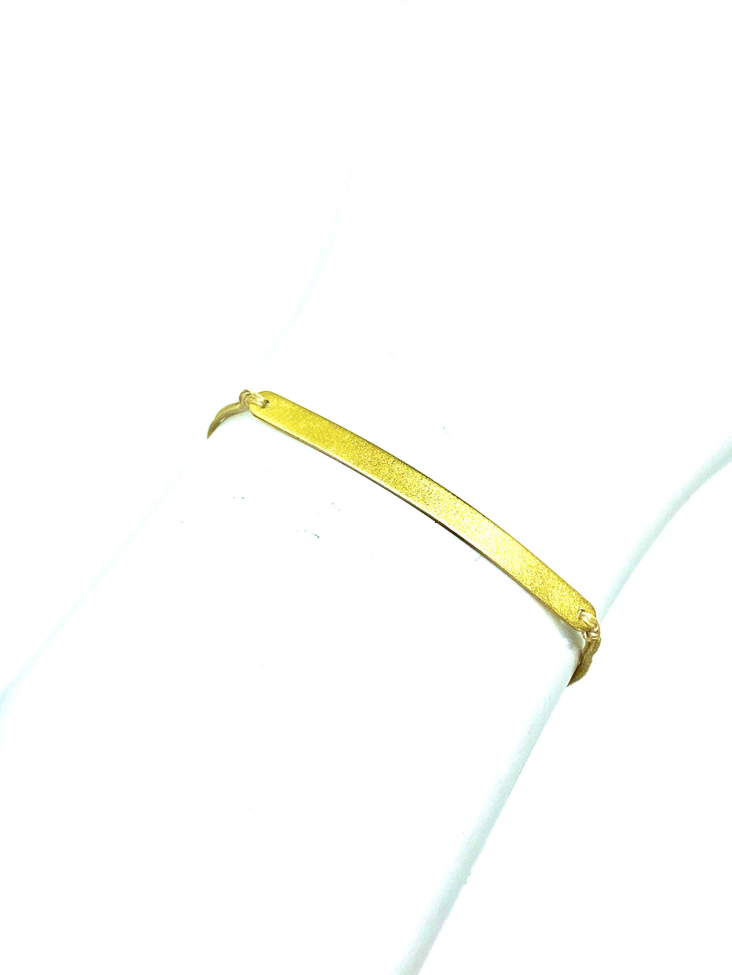 Yellow gold vermeil featured in khaki