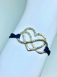 Sterling silver featured in navy
