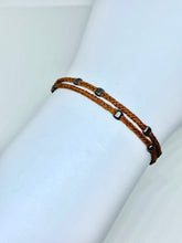 Load image into Gallery viewer, Kyma: Sterling silver, Rhodium plated, Greek Friendship Cord Bracelet