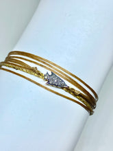 Load image into Gallery viewer, Yellow gold vermeil featured in champagne