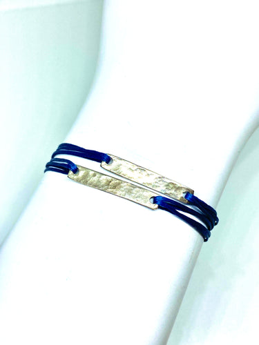 Sterling silver featured in blue