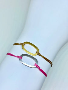 Brass featured in champagne (top) and zamak featured in hot pink (bottom)