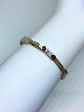 Load image into Gallery viewer, Sterling silver clasp for cuff (featured with khaki)