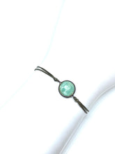 Load image into Gallery viewer, Rhodium vermeil amazonite featured in taupe (mona)