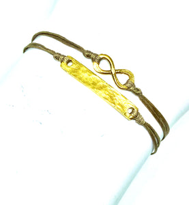Yellow gold vermeil featured in khaki (mona)