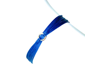 Agapi: Sterling Silver, Greek Friendship Cord Bracelet