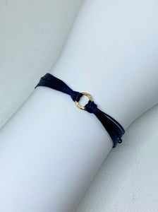 14k yellow gold featured in navy